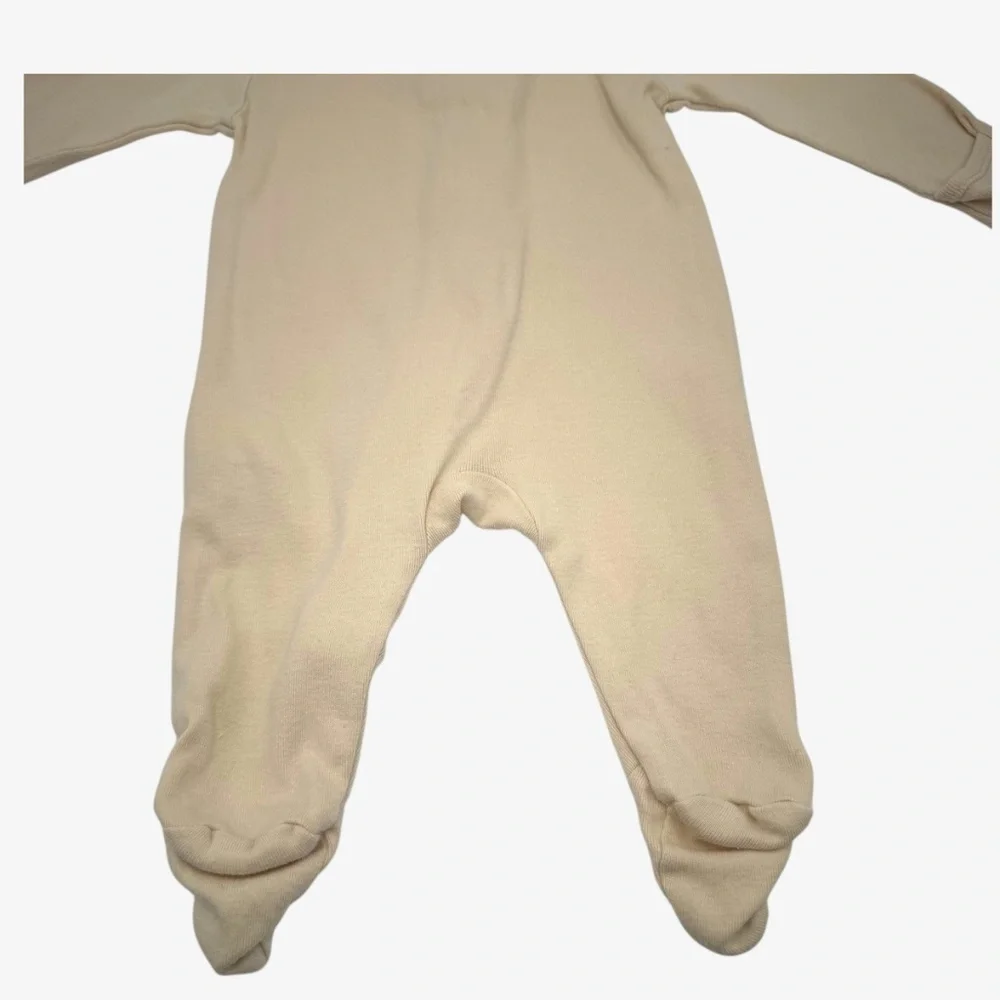 Old Navy Unisex Tan  Sleep & Play 2-Way-Zip Footed One-Piece